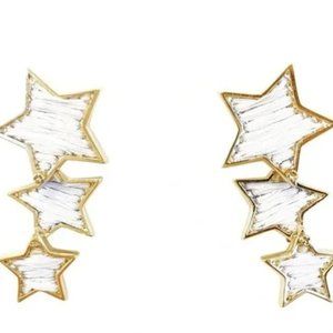 Mignonne Gavigan Triple Star Earrings